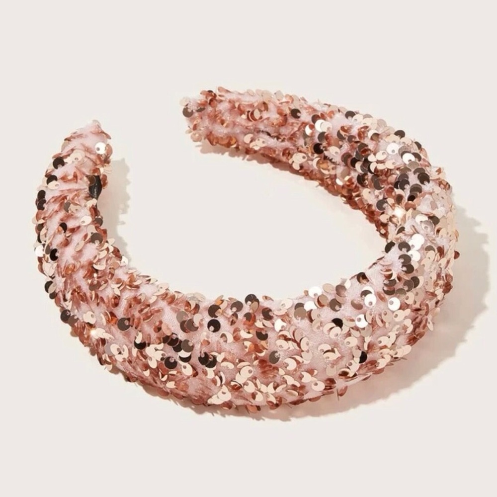 Sequin Padded Headband 💖